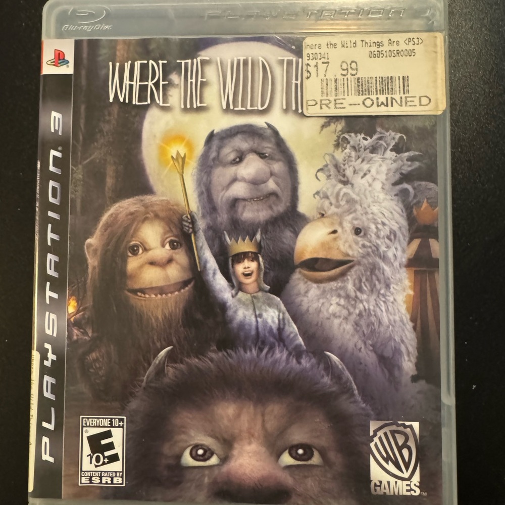 Where the Wild Things Are PS3 Game